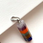 N90【Protection and Implementation】Hematite Peace Buckle Gold-plated Necklace