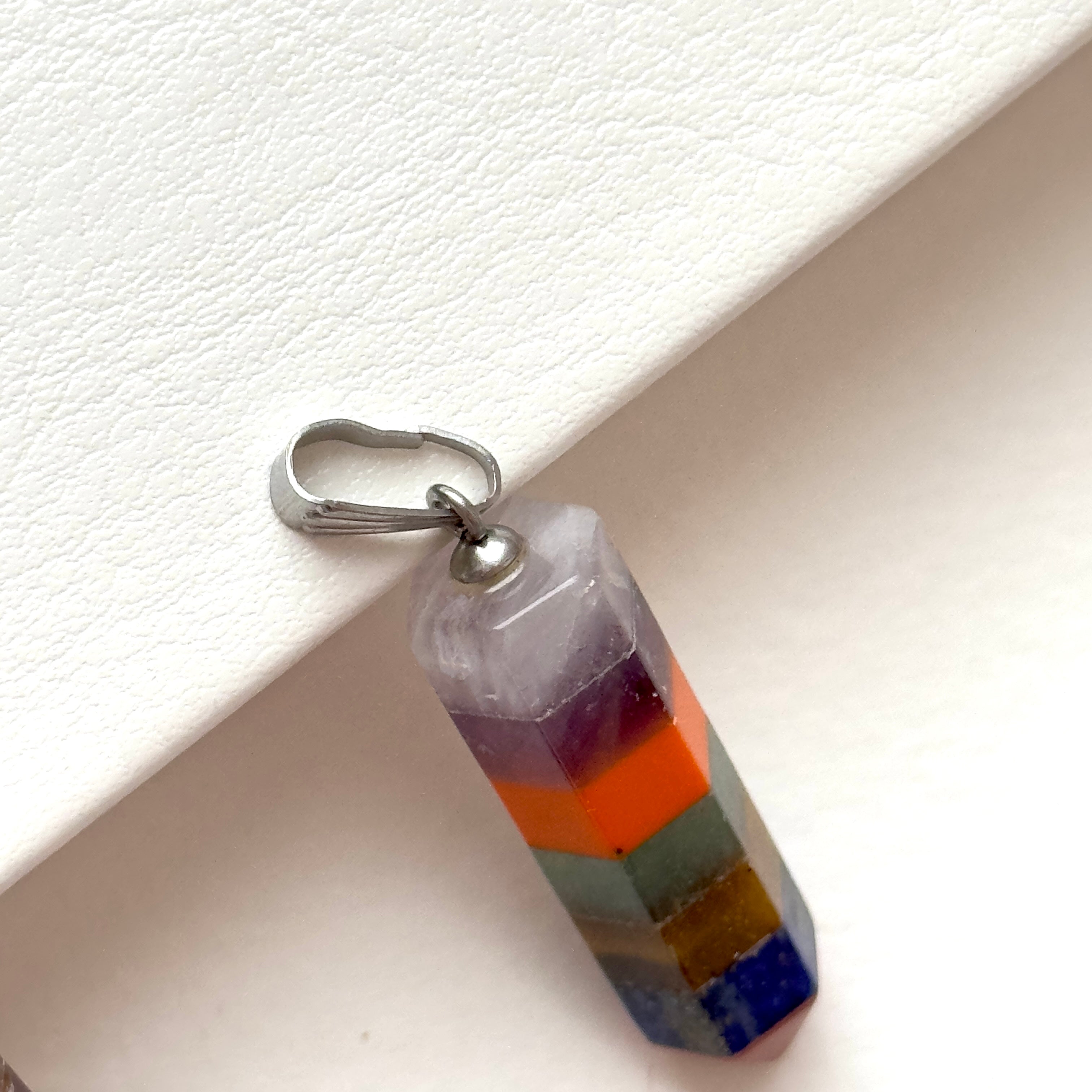 N90【Protection and Implementation】Hematite Peace Buckle Gold-plated Necklace