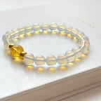 BS275 [Libra Scorpio Sagittarius | October/November] Opal Citrine Simple 18K Gold-plated Bracelet