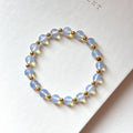 BS277 [Libra-Scorpio | October] Opal Simple 18K Gold Plated Bracelet