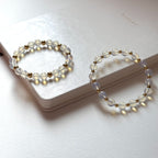 BS277 [Libra Scorpio | October] Opal Single Simple 18K Gold-plated Bracelet