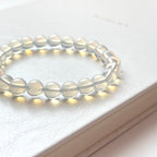 B34 【天秤天蠍座|10月】蛋白石純珠手鏈手串