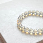 B34 【天秤天蠍座|10月】蛋白石純珠手鏈手串