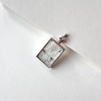 N90【Protection and Implementation】Hematite Peace Buckle Gold-plated Necklace