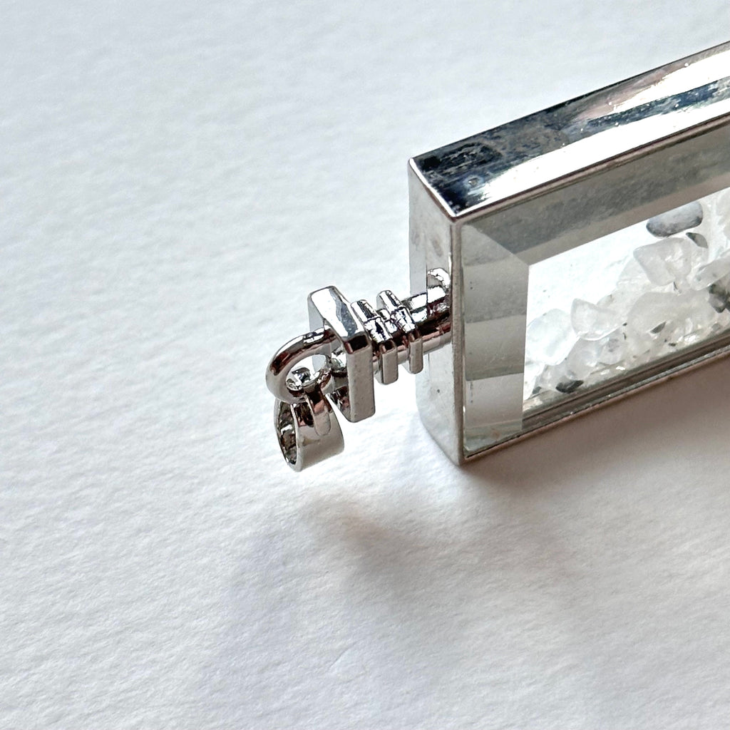 N90【Protection and Implementation】Hematite Peace Buckle Gold-plated Necklace