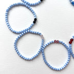 BS279 Blue Cat's Eye | Black Agate | Garnet | Amethyst | Blue Agate | Green Agate | Red Agate | Strawberry Quartz | Rose Quartz Bracelet