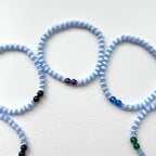 BS279 Blue Cat's Eye | Black Agate | Garnet | Amethyst | Blue Agate | Green Agate | Red Agate | Strawberry Quartz | Rose Quartz Bracelet