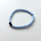 BS279 Blue Cat's Eye | Black Agate | Garnet | Amethyst | Blue Agate | Green Agate | Red Agate | Strawberry Quartz | Rose Quartz Bracelet