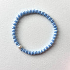 BS280 [Stone of Luck] Blue Cat's Eye Freshwater Pearl Light Bracelet