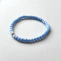 BS280 Blue Cat's Eye Stone | Freshwater Pearl Bracelet