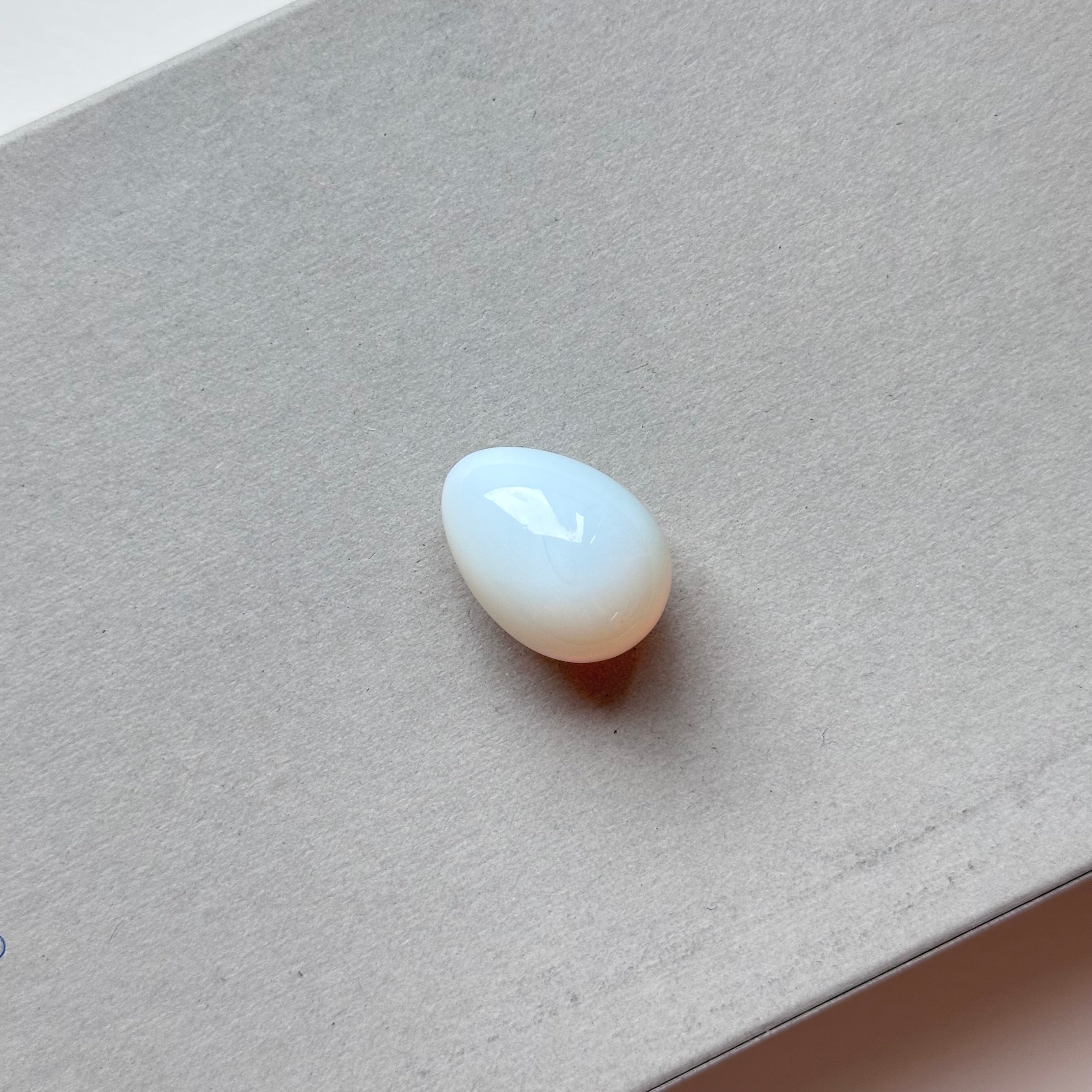 TS28【水晶滾石】蛋白石雞蛋