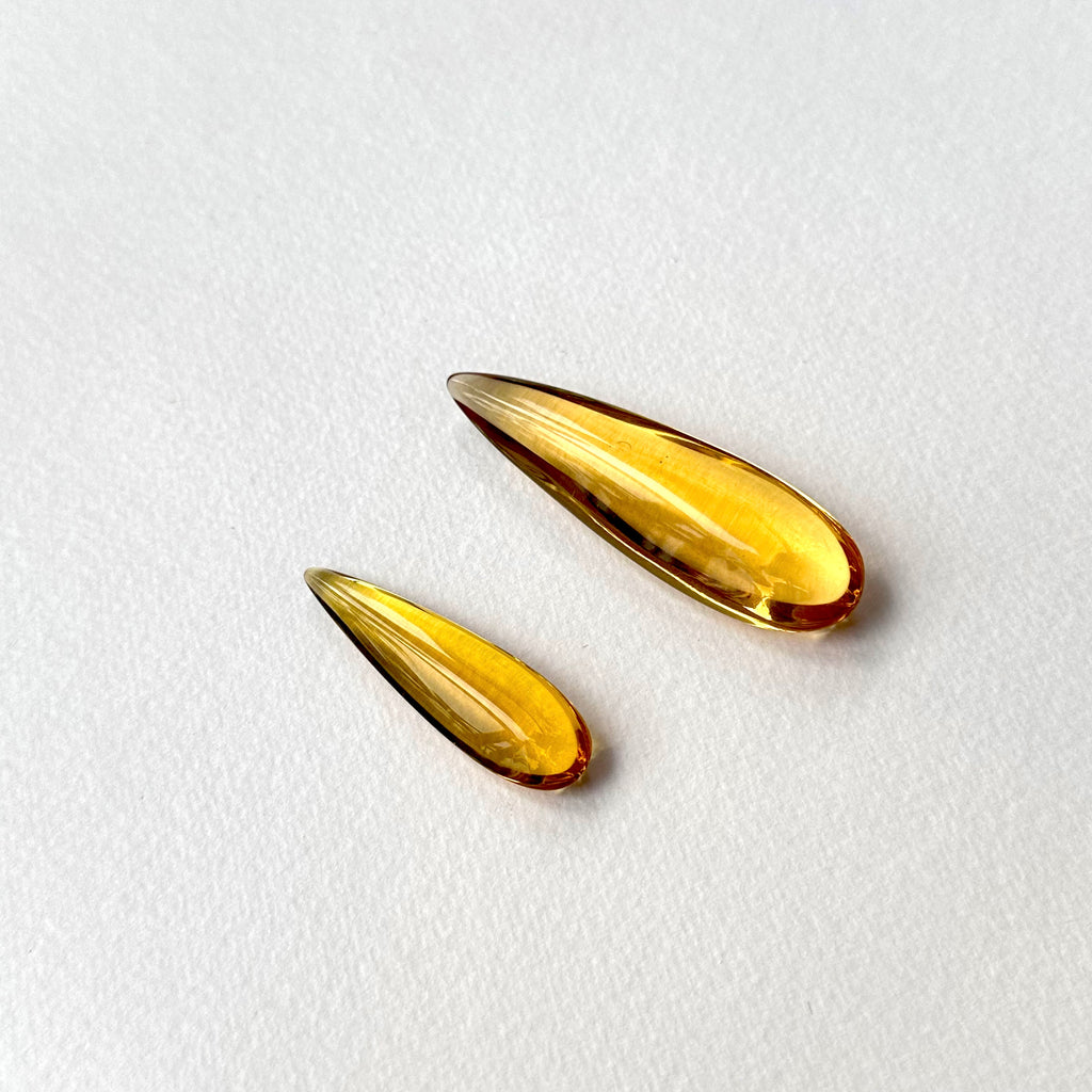 TS37【天蠍射手座|11月誕生石】黃水晶水滴