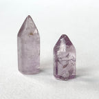 TS33【水瓶雙魚|2月誕生石】紫水晶|迷你六角柱 辦公室家中療癒 擺飾