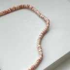 N21 [Shell] Peach Shell Agate Cloud Gold-plated Necklace Necklace Ocean Beach Summer Matching Soul
