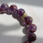 BS82 Purple Ghost 18K Gold Plated Bracelet